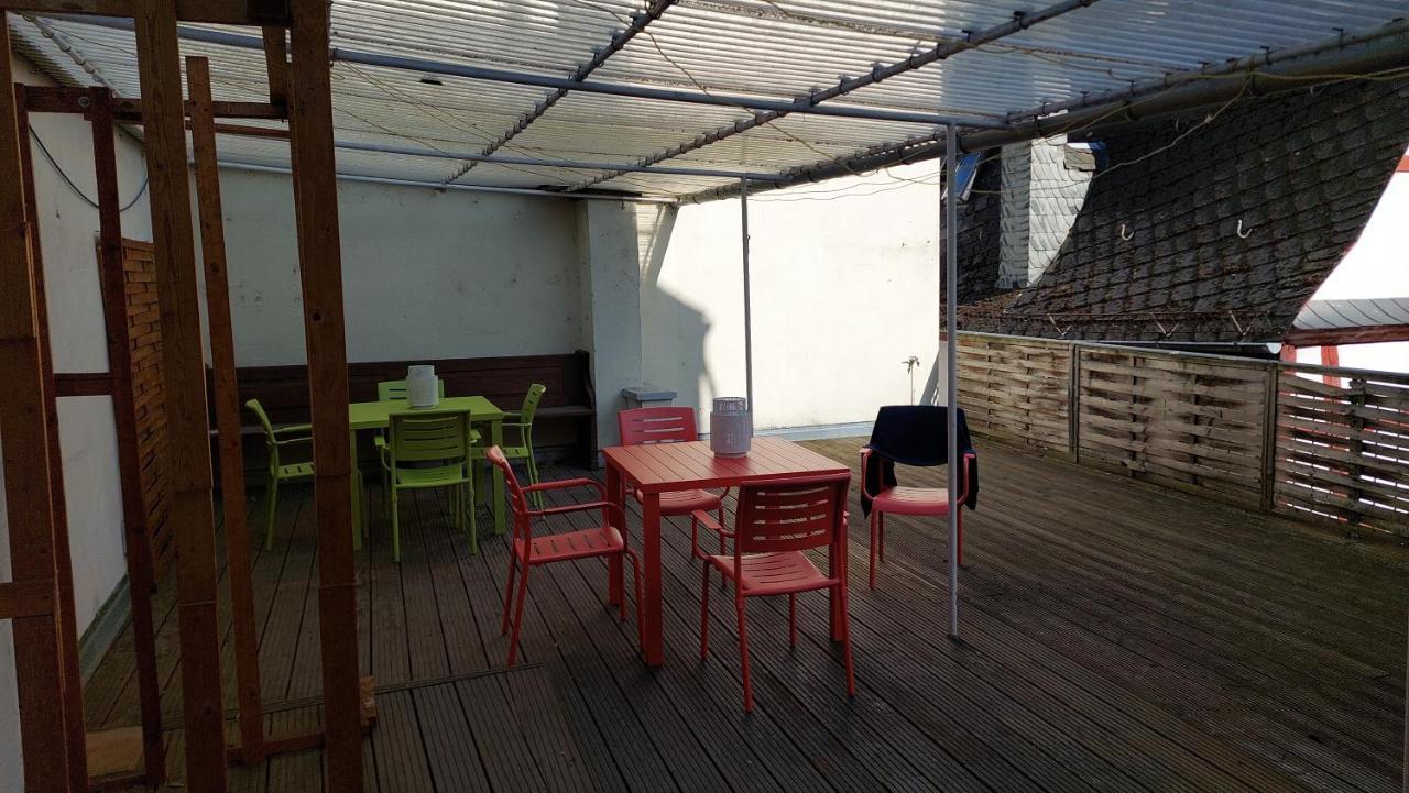 Schoene Wohnung Im Jugendstilhaus Im Weltkulturerbe 바하라흐 외부 사진